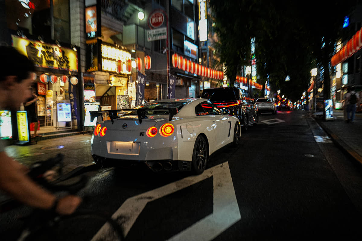Umihotaru Midnight Carmeet tour with JDM CAR (STI,EVO,R34,Chaser)