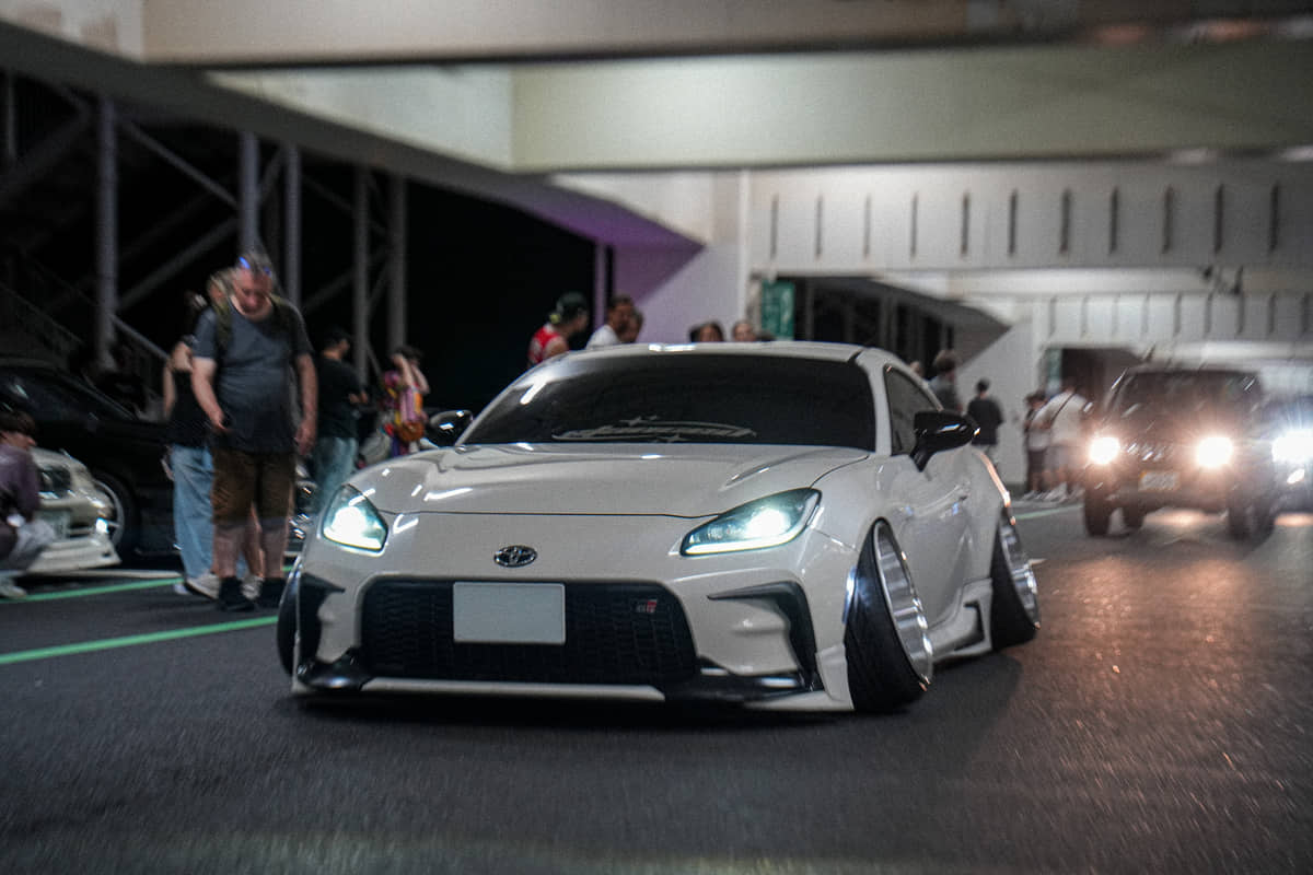 Umihotaru Midnight Carmeet tour with JDM CAR (STI,EVO,R34,Chaser) (2)