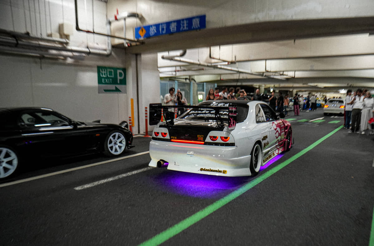 Umihotaru Midnight Carmeet tour with JDM CAR (STI,EVO,R34,Chaser) (3)