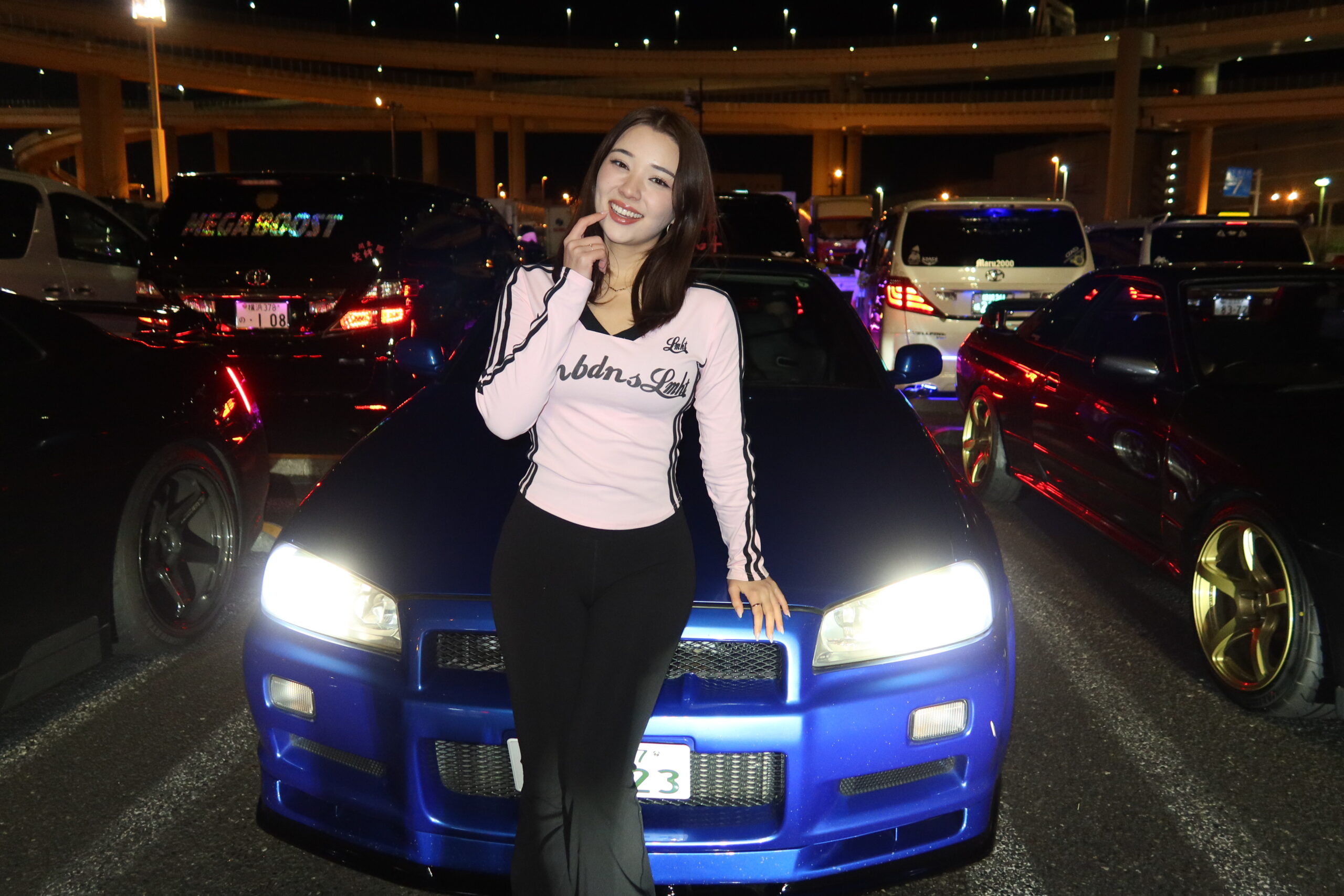 JDM tour in Tokyo at night