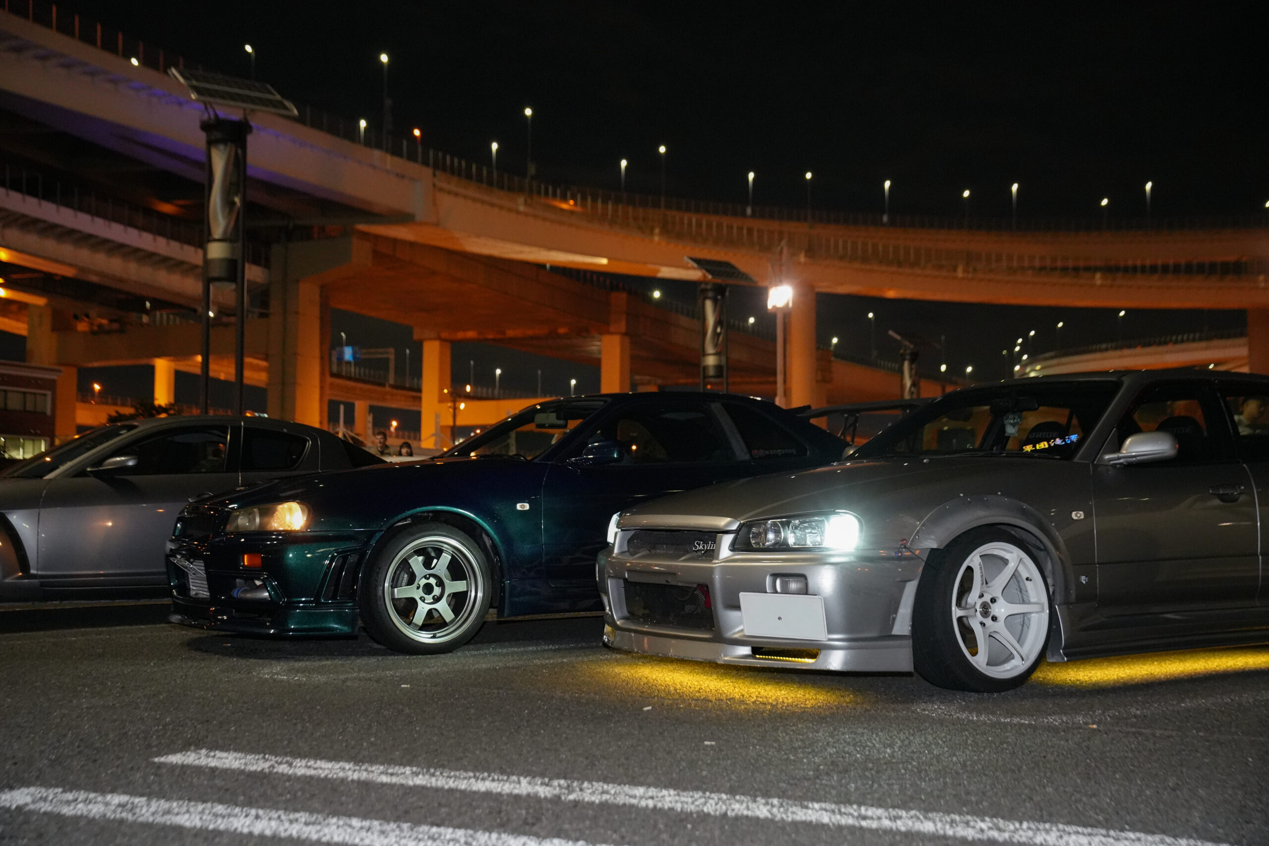 Nissan Skyline R34 à Tokyo